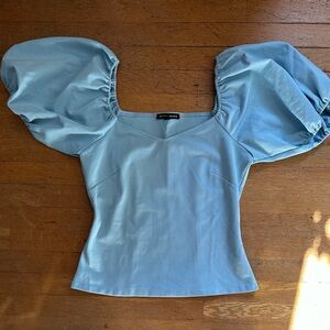 Boston Proper milkmaid blouse size M